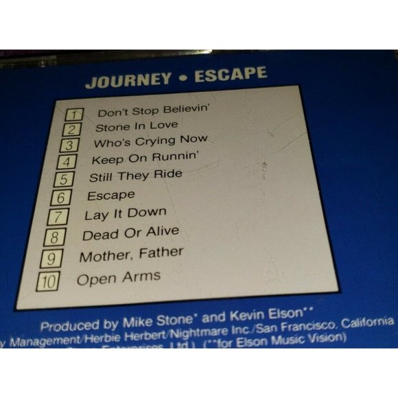 JOURNEY cd ESCAPE steve perry neal schon VCK-37408 canada - Picture 3 of 10